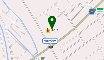 コメリパワー吉田店(静岡県)の地図画像