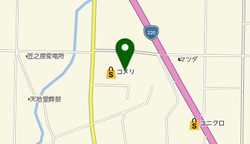 コメリパワー鹿屋店の地図画像