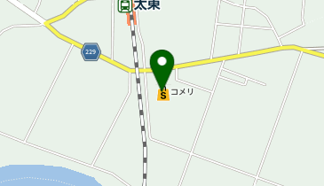 コメリハード&グリーン岬店の地図画像