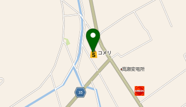 コメリハード&グリーン三野店の地図画像