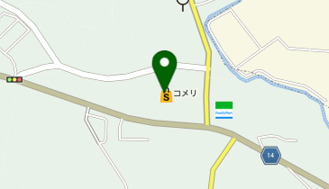 コメリハード&グリーン長柄店の地図画像