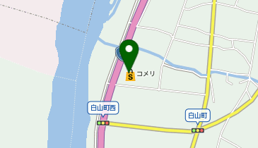 コメリハード&グリーン鶴来店の地図画像
