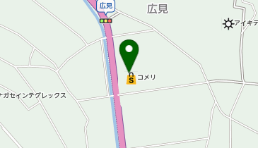 コメリハード&グリーン関市広見店の地図画像