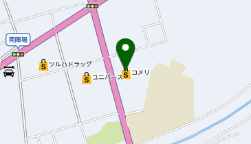 コメリハード&グリーン毛馬内店の地図画像