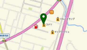 コメリハード&グリーン仁賀保店の地図画像