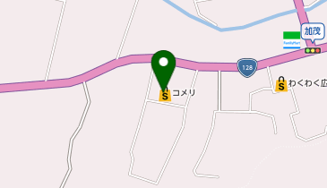 コメリハード&グリーン丸山店の地図画像