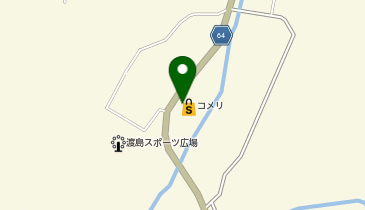 コメリハード&グリーン川根店の地図画像