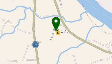 コメリハード&グリーン富士川店の地図画像