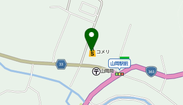 コメリハード&グリーン山岡店の地図画像