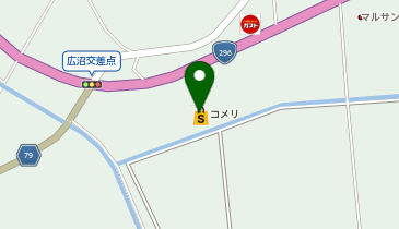 コメリハード&グリーン多古店の地図画像