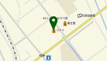 コメリハード&グリーン花泉店の地図画像
