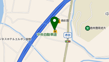 コメリハード&グリーン辰野店の地図画像