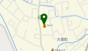コメリハード&グリーン大里店の地図画像