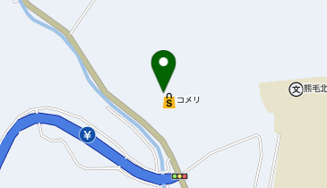 コメリハード&グリーン熊毛店の地図画像