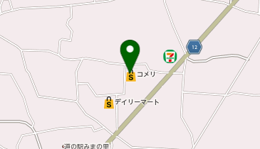 コメリハード&グリーン美馬店※年始は1/2から営業開始の地図画像