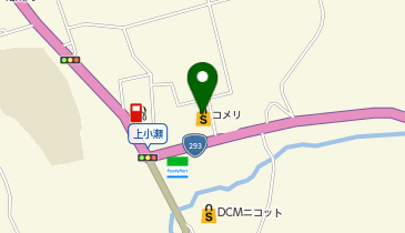 コメリハード&グリーン常陸緒川店の地図画像