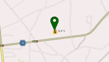 コメリハード&グリーン上板店※年始は1/2から営業開始の地図画像