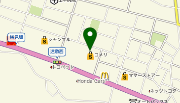 コメリハード&グリーン遠敷店の地図画像