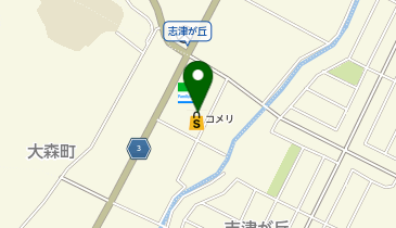 コメリハード&グリーン清水店の地図画像