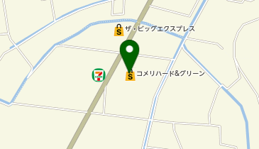 コメリハード&グリーン北野店(福岡県)の地図画像