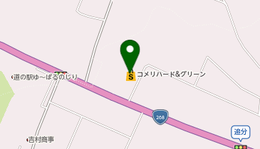コメリハード&グリーン野尻店の地図画像