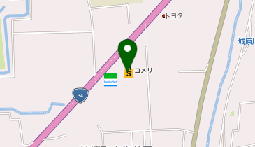 コメリハード&グリーン佐賀神埼店の地図画像