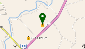 コメリハード&グリーン長南店※年始は1/2から営業開始の地図画像