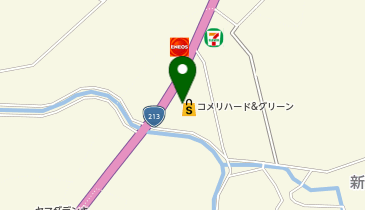 コメリハード&グリーン新栄店の地図画像