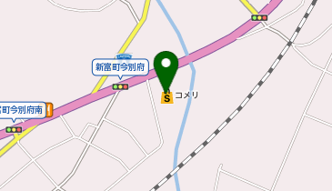コメリハード&グリーン新富店の地図画像