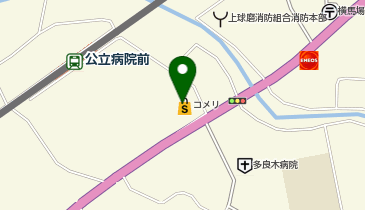 コメリハード&グリーン多良木店の地図画像