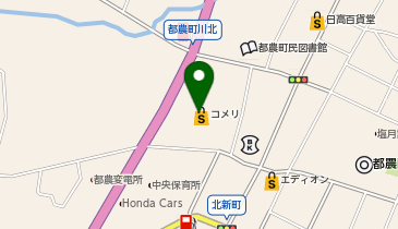 コメリハード&グリーン都農店の地図画像