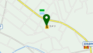 コメリハード&グリーン津屋崎店の地図画像