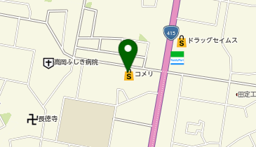 コメリハード&グリーン伏木店の地図画像