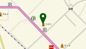 コメリハード&グリーン勝央店※年始は1/3から営業開始の地図画像