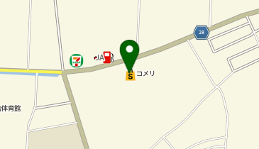 コメリハード&グリーン西原店※年始は1/3から営業開始の地図画像