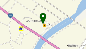 コメリハード&グリーン油川店の地図画像