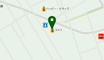 コメリハード&グリーン十和田西店の地図画像
