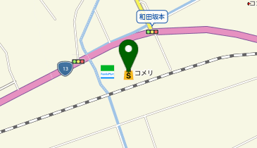 コメリハード&グリーン河辺和田店の地図画像