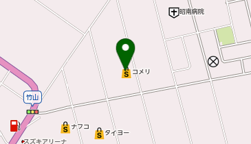 コメリハード&グリーン大隅店※年始は1/3から営業開始の地図画像