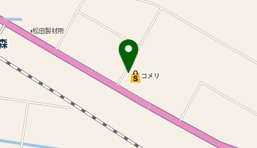 コメリハード&グリーン西根店※年始は1/2から営業開始の地図画像