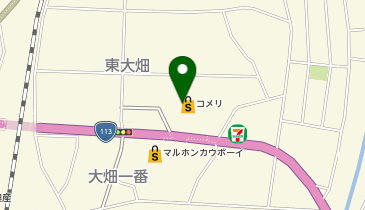 コメリハード&グリーン大畑店※年始は1/2から営業開始の地図画像