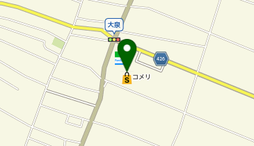 コメリハード&グリーン南箕輪店の地図画像