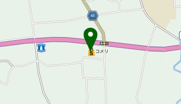 コメリハード&グリーン山内店の地図画像