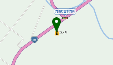 コメリハード&グリーン河浦店の地図画像