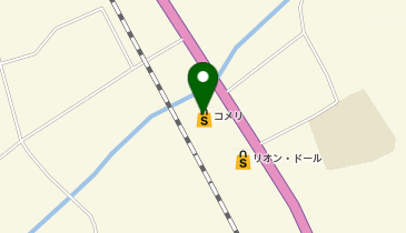 コメリハード&グリーン矢祭店の地図画像