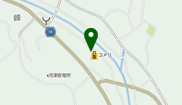 コメリハード&グリーン河津店の地図画像