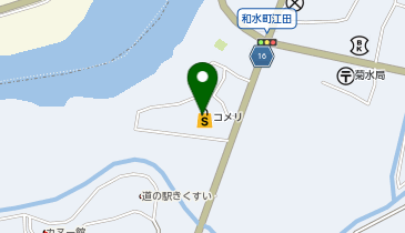 コメリハード&グリーン菊水店の地図画像