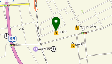 コメリハード&グリーン象潟店の地図画像