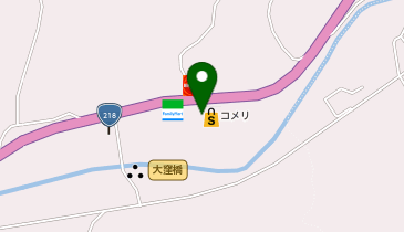 コメリハード&グリーン砥用店の地図画像