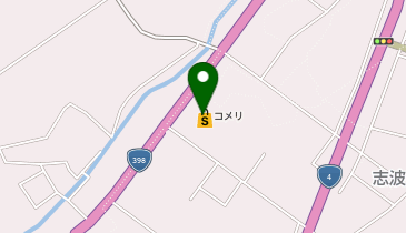 コメリハード&グリーン志波姫店の地図画像